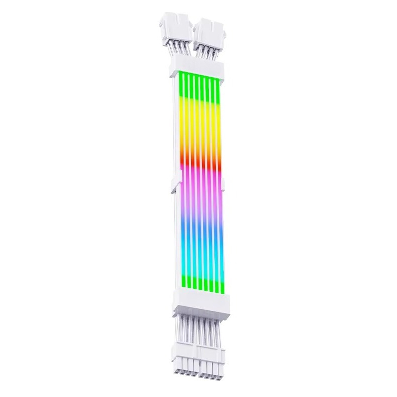 Psu Computer - كابل تمديد ARGB 28Pin LED مرن