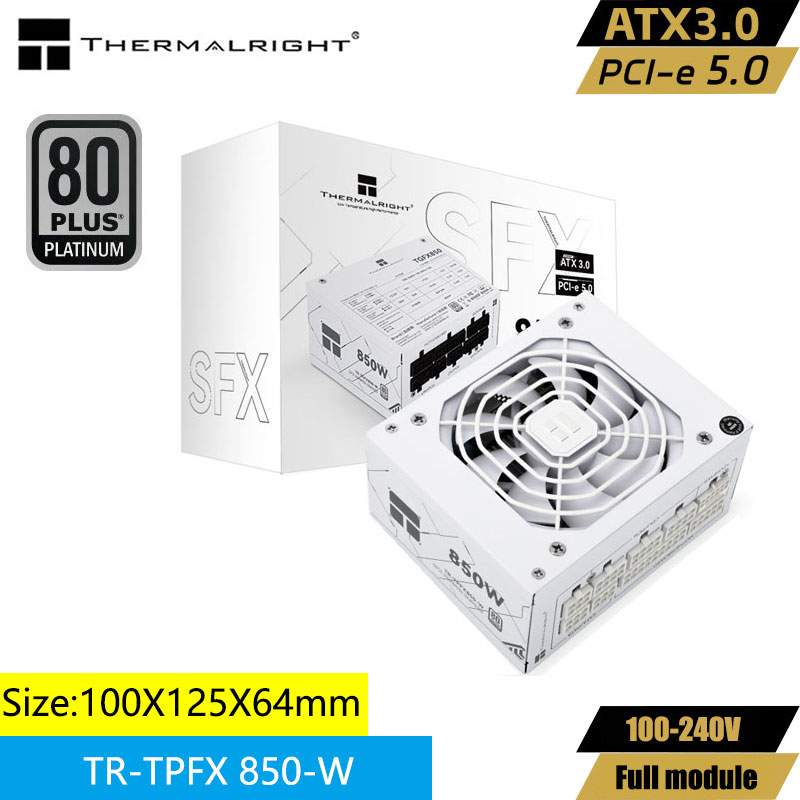 Power Supply 750W - حافظة كمبيوتر بوحدة حرارية كاملة ،