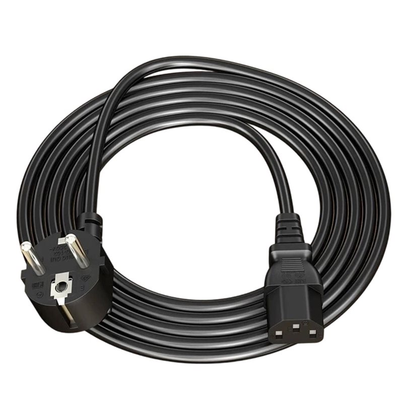 Psu Computer - كابل طاقة C13 بقابس أوروبي 1.5