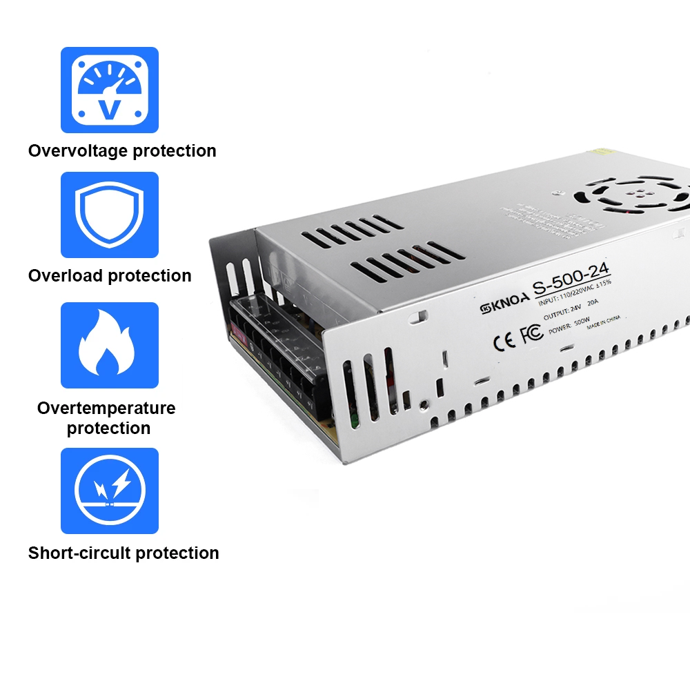 محول طاقة تبديلي 360 واط 400 و - مراجعة Smps Power Supply وسعره