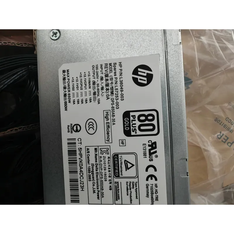 مصدر طاقة جديد أصلي بقوة 650 و - مراجعة Power Supply 650W وسعره