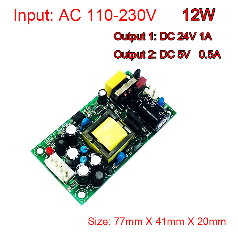 المزدوج الناتج معزولة تحويل ال - مراجعة Smps Power Supply وسعره