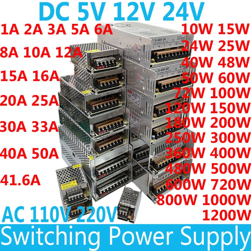 تحويل التيار الكهربائي التيار  - مراجعة Smps Power Supply وسعره