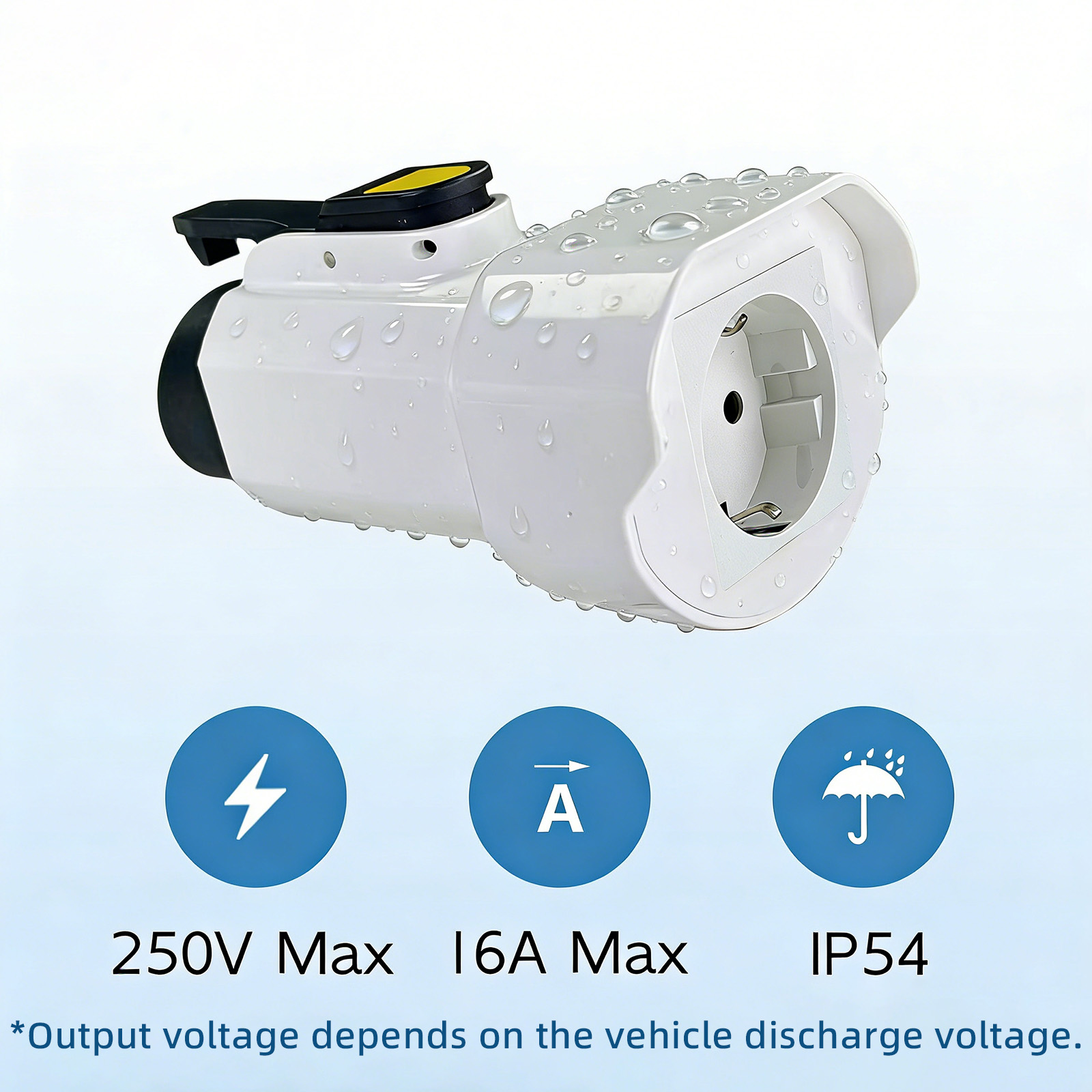 محول تفريغ EVqiaoyi Type1 V2L  - مراجعة Pc Power Supply وسعره