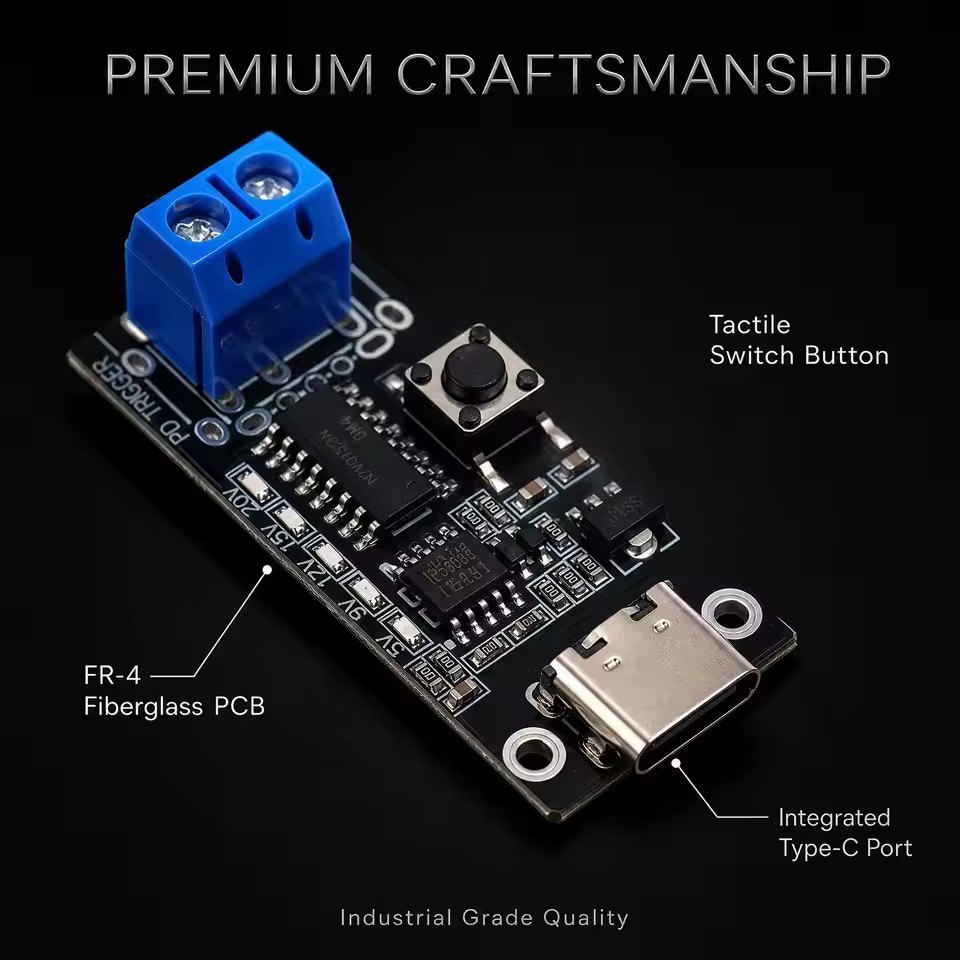 1-3 قطع من لوحة تفعيل USB-C 5A - مراجعة Modular Power Supply وسعره