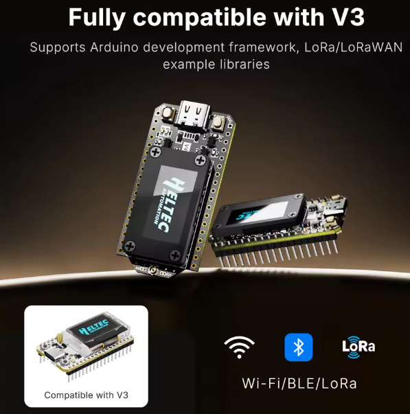 وحدة Heltec WiFi LoRa 32 V4 R8 - مراجعة Modular Power Supply وسعره